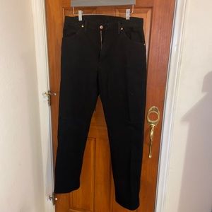 Wrangler black jeans